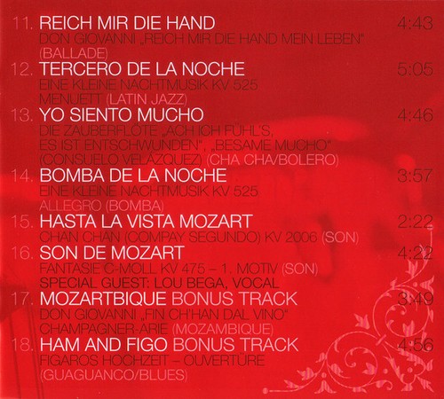 Klazz Brothers & Cuba Percussion - Mozart Meets Cuba (CD, Album, Dig) (Near Mint - Bild 5 von 5
