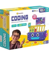PlayShifu Plugo Coding Kit – Learn The Basics of Coding Kids Ages 4-10 STEM Toy