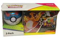 Pokemon TCG Fall 2021 Collectors Chest Tin & Poke Ball