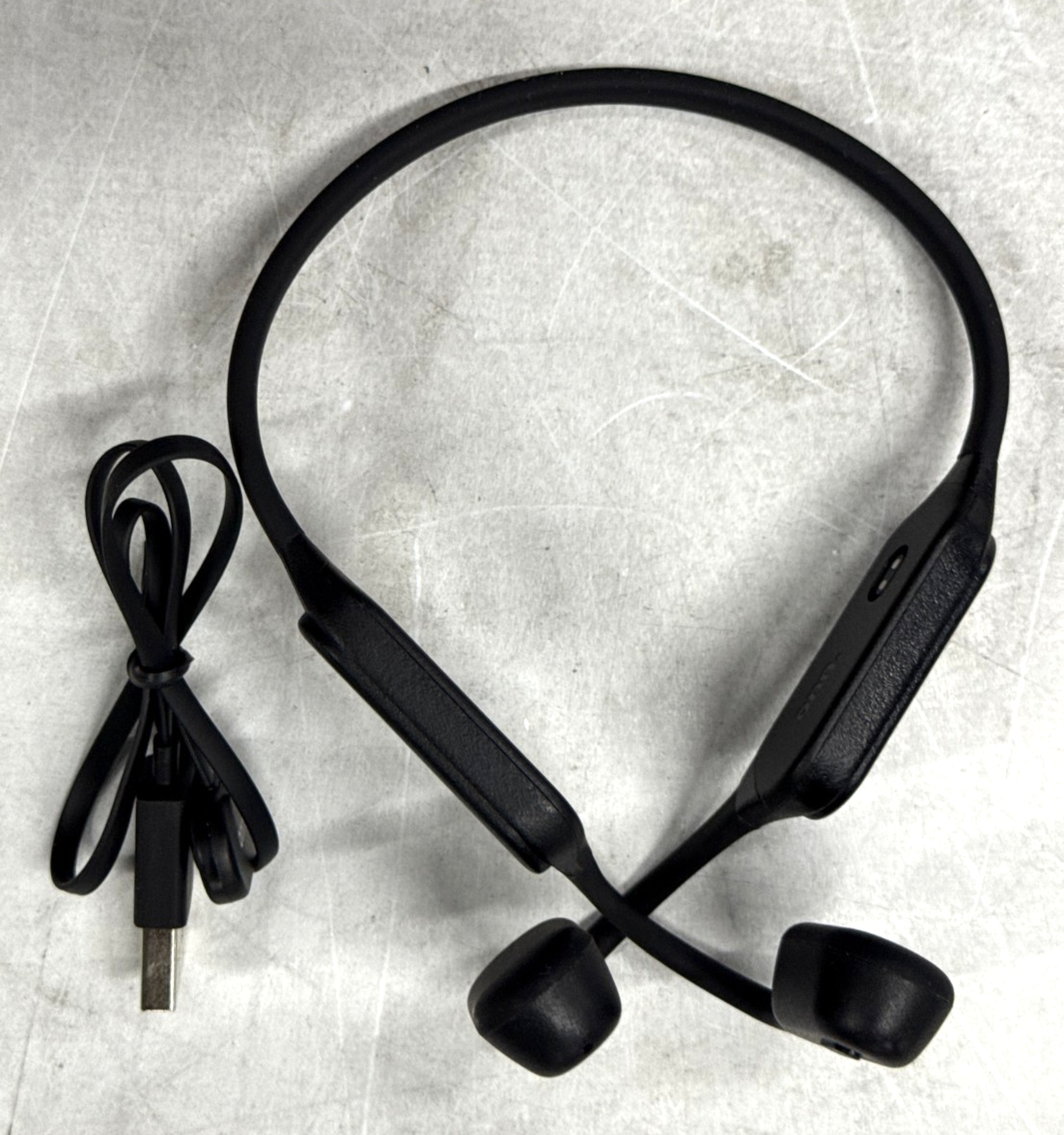 ONN -CH-5181B Wireless Bone Conduction Headphones Chargerq for