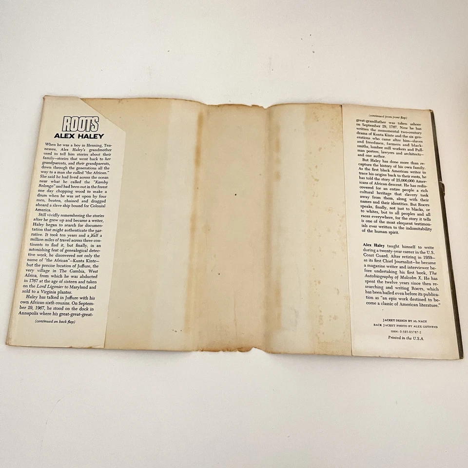 ROOTS The Saga of an American Family *1ST Edition* ALEX HALEY 1976 Vintage Foto 4 de 4