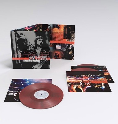 Oasis Familiar to Millions 3xLP Vinyl Record New Sealed Amazon Red exclusive 
