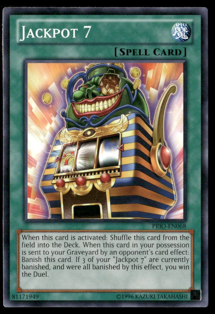 jackpot 7 deck yugioh Jackpot 7 PRIO-EN068 Primal Origin for sale