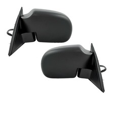 Juego De Espejos Retrovisores Térmicos Negros Para Blazer, S10, Jimmy - Par Izquierdo/derecho, Ajuste Manual