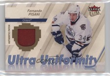2007-08 Fleer Ultra Ultra Uniformity Patch 8/25 Fernando Pisani #U-FP Patch nd3