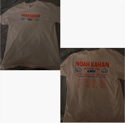 #ad Noah Kahan Made Me Cry Shirt The Great Divide North T Shirt Unisex Gift People $27.90