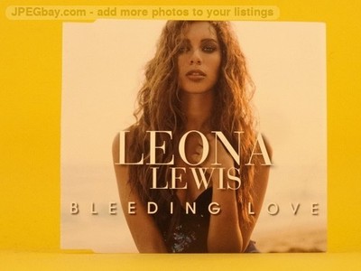 LEONA LEWIS BLEEDING LOVE (L82) 2 Track CD Single including Picture Sleeve SIMCO