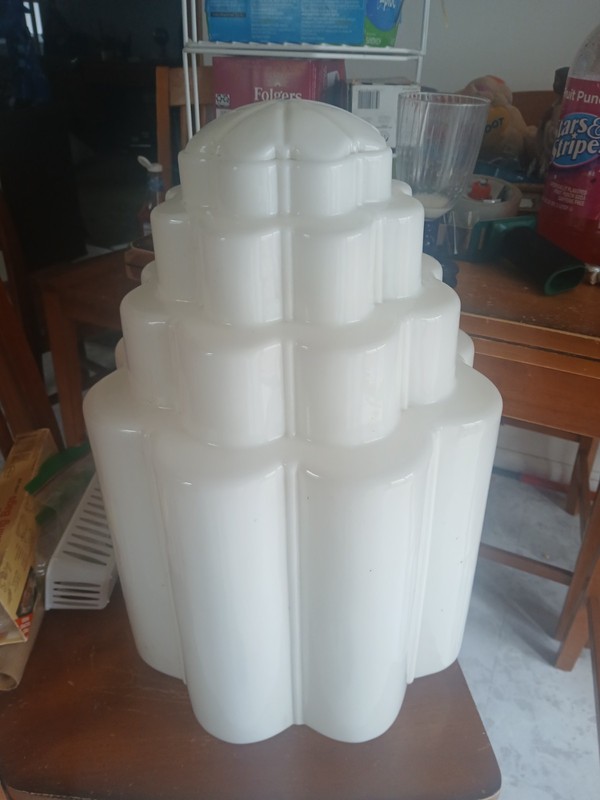 vintaige milk white school lights