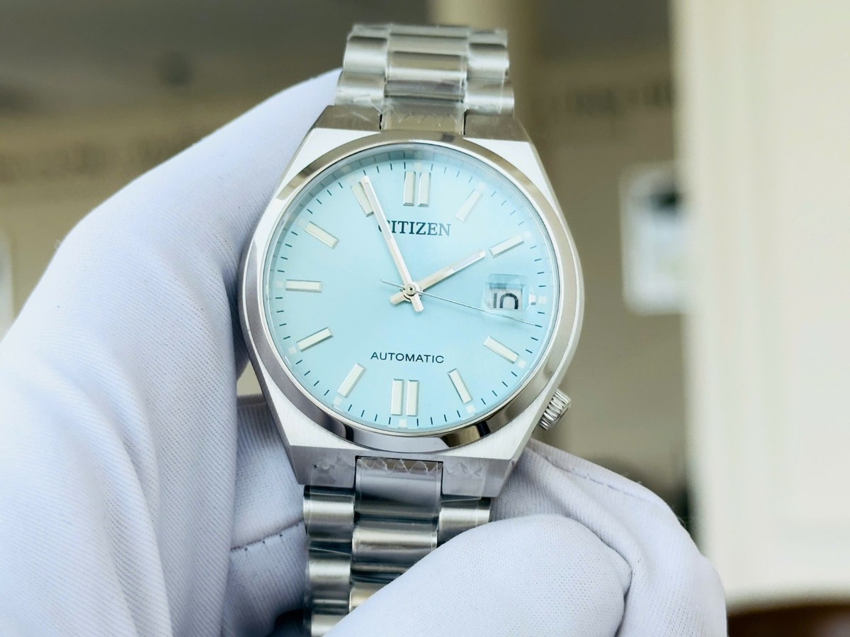 ジョナ Citizen Tsuyosa NNJ0200-50L Automatic Blue Dial 37mm New Full Set