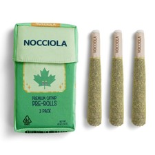 Nocciola 3 Pack Catnip Toys for Cats, Funny Cat Medium, Green Gentle Play