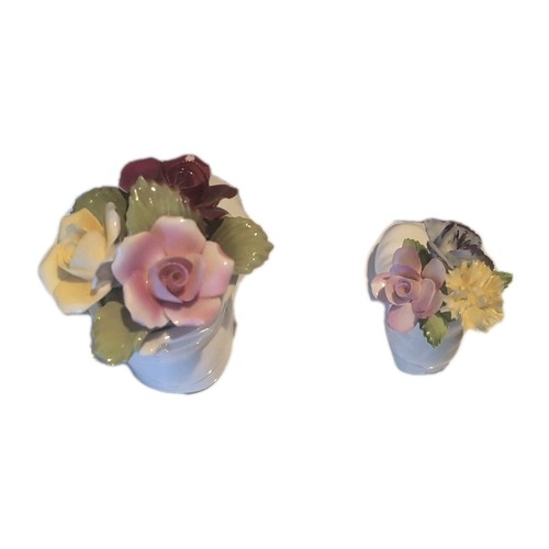 Vintage Aynsley & Royal Anderley Bone China Lot Floral Boot And Swans - Bild 8 von 11