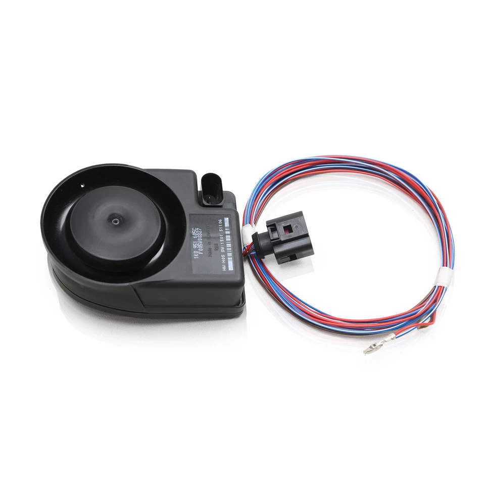 Altavoz de alarma de seguridad para automóvil bocina y enchufe apto para VW Beetle Golf Jetta Audi A4 A5 TT Foto 2 de 4