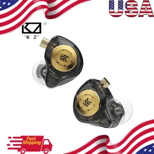 KZ EDX Pro In-Ear Monitors Wired Earbuds HiFi Bass Headphones IEM No Mic