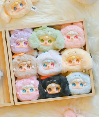 🎀 Full Sealed Case — Yooki V11 Cute Rabbit Blind Box Plush Series