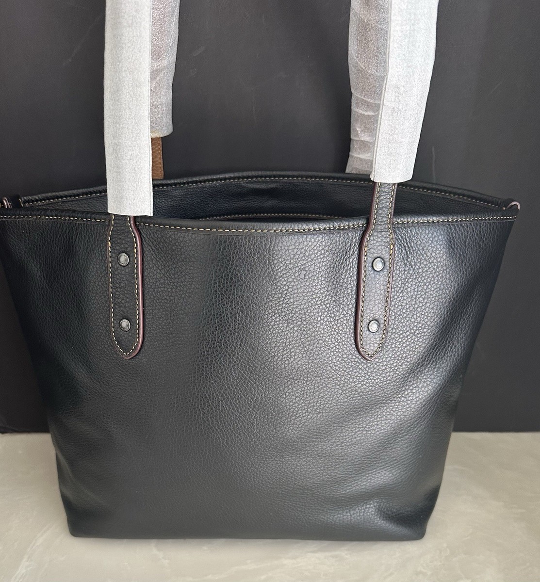 NEW COACH LIMITED EDITION PEANUTS/SNOOPY BLACK LEATHER CITY ZIP