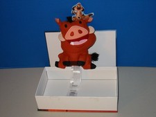 Disney THE LION KING Plush Doll 8 inches VHS Style Box New in box See pics