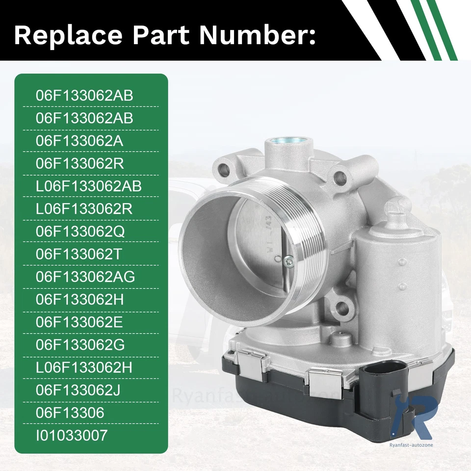 Cuerpo del acelerador para Audi A4 A6 Tt VW Golf Jetta Tiguan Ea888 Cdn Cct Bpy 6472-029 Foto 4 de 4