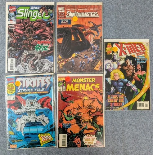 Marvel 90s Comic Lot X-Men 2099 Monster Menace Slingers Stryfe VTG