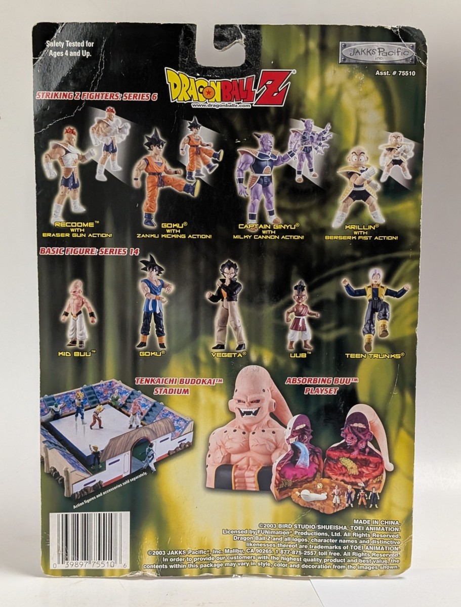 Dragon Ball Z DBZ Goku Striking Z Fighters: Series 6 JAKKS