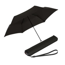 US.050 Ultra Light Pocket Size Manual Rain Umbrella in Black   4oz Portable T...