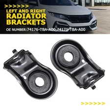 Stainless Steel Radiator Upper Mounting Bracket 2Pcs For Honda Civic 2016-2021