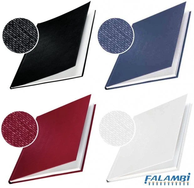 10 Leitz Buchbindemappen Impressbind, Hardcover-Bindemappe DIN A4