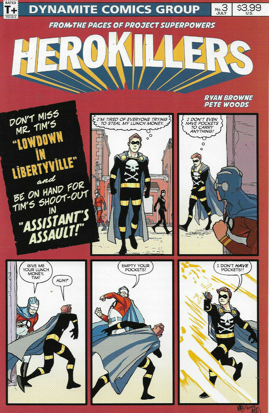 PROJECT SUPERHEROES HEROKILLERS #3 A - Back Issue (S)