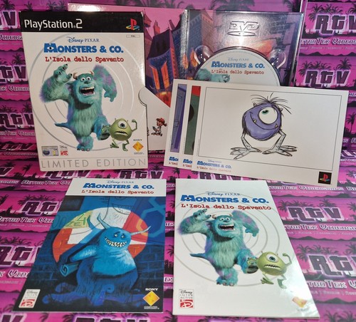 🇮🇹 MONSTERS & CO. LIMITED EDITION SONY PS2 PAL ITA🇮🇹 PERFETTO CIB SCES-50601 - 第 1/24 張圖片