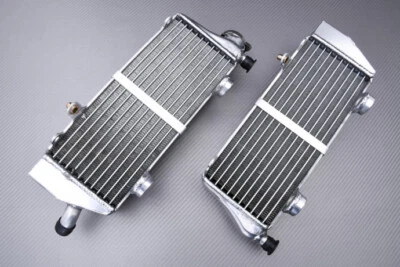 Radiateur d'Eau AVDB Ultra Renforcés Droit&Gauche Racing Pour KTM XC 200 2008-09 - Photo 1/4