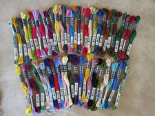 DMC Rayon Satin Embroidery Floss - Your Choice of Colors