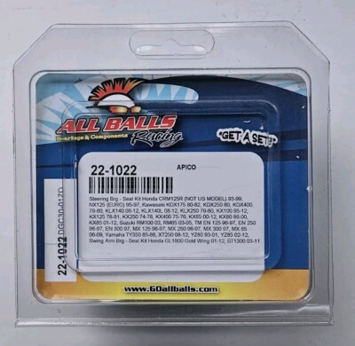 NEU ALLE KUGELN YAMAHA YZ60/80/85 1993-2022 + KX65/85 LENKLAGERSATZ 22-1022