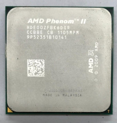 AMD Phenom II X6 1100T HDE00ZFBK6DGR Black Ed.- 6 CORE - 3.3GHz Socket AM3#1352