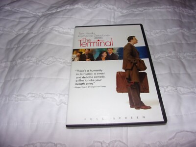 The Terminal (DVD, 2004, Full Frame) Tom Hanks, Catherine Zeta-Jones