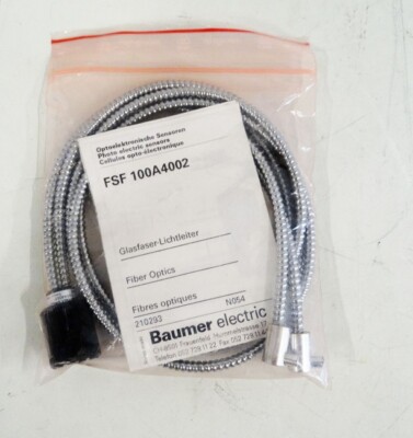 Baumer Electric FSF100A4002 Fiber Optics for Light Barrier - Unused/ORIGINAL PACKAGING -