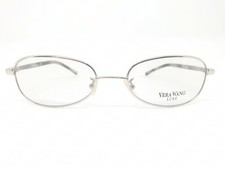 Vera Wang luxe Templer sI glasses frames silver metal surrounds 