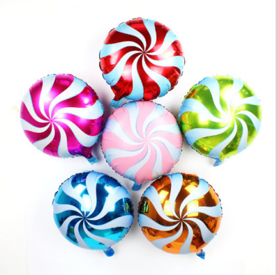 10pcs Rund Candy Lollipop Ballons  Geburtstag Party Dekoration 45cm
