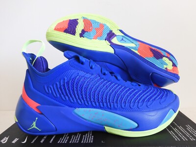MENS NIKE AIR JORDAN LUKA 1 RACER BLUE-GHOST GREEN SZ 5.5 [DN1772