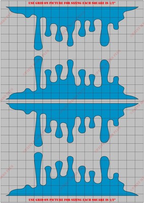 DRP1025PT Drips General Paint Mask/ Stencil Kit