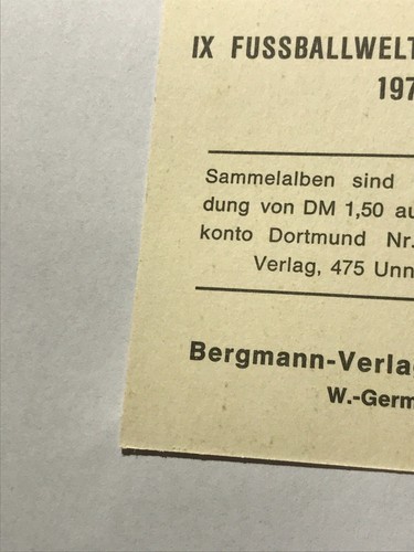 PELÉ - Bergmann MEXICO 70 Sammelbild Nr. 65-Pele-TOP ZUSTAND! Brasilien - AK - Bild 12 von 12