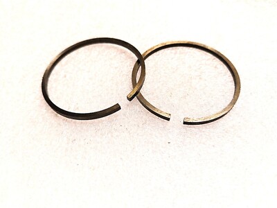2 SEGMENTE 37,5 x 2 mm (AB-FRANKREICH) GERADER SCHNITT MOBS MORINI PGT MOTOBECANE.....