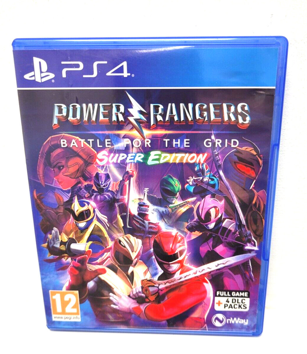 Power Rangers Battle For The Grid Super Edition PS4 EXCELLENT PS5 Compat KIDS