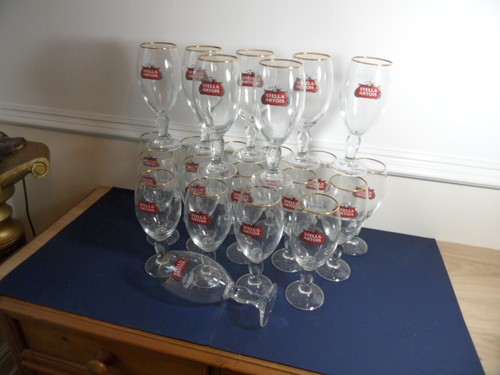 23 Stella Artois Pint Gläser (neu)