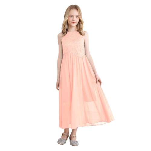 Girls Dresses Dance Dress Sequins Ball Gown Formal Dancewear Mesh Costumes Prom - Picture 48 of 63