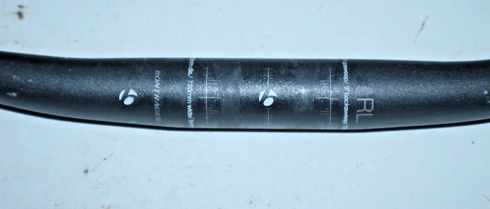 Manillar Bontrager RL MTB 5mm Barra Elevadora 31.8/22.2mm 72cm Negro Trail ¡Envío EE. UU.! Foto 2 de 4