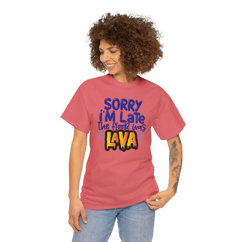 The Floor Was Lava Cotton Tee - Bild 14 von 61