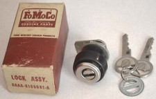 Nos 1953-1955 Ford F-series Pickup Truck Glove Box Lock Cylinder Key New 1954