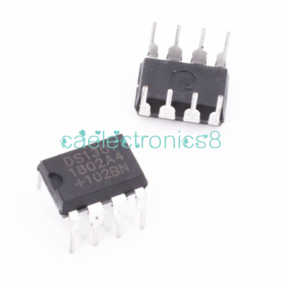 10PCS IC DS1307 DS1307N DIP-8 RTC SERIAL 512K I2C Real-Time Clock CA
