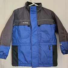 Columbia Tectonite Jacket Youth 10-12 Blue Gray Full Zip