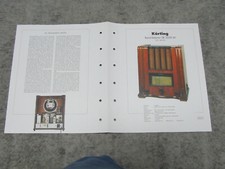 Schaltplan für Röhrenradio Körting Band Selector SB3330W von 1935 Rundfunkmuseum