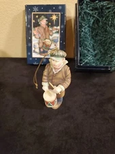 VTG LANG ORNAMENTS 1998 DRUMMER BOY SUSAN WINGET ORIGINAL BOX 1st Edition